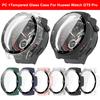 Case PC Bumper Tempered Glass Film Cover Anti-scratch Full Coverage Case Tempered Glass Film Case for Huawei Watch GT 5 Pro 46mm