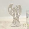 Ornamenti Angelo Madre e Figlio Stampati 3D Linee Lisce Statuetta Decorativa Compatta Simboleggiante Protezione E Compagnia Statua