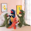 Large Tyrannosaurus Rex Plush Pillow - Cute Dinosaur Doll for Boys' Birthday
