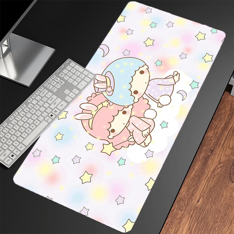 Mouse Pad Little Twin Star Computer Speed Type Varpet Mat For Esports Players Laptop Keyboard Pad Mousepad Office PC Desk Mat