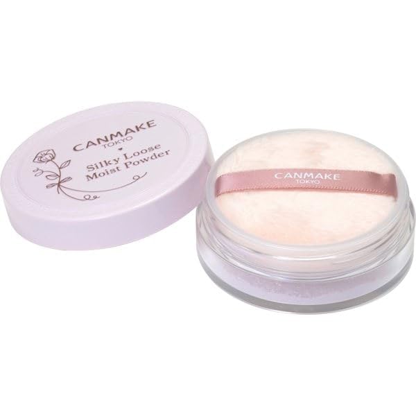 

CANMAKE Silky Loose Moist Powder Face Powder SPF23 Sheer PA++ (02 Lavender)