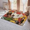 Anime A Hozuki's Coolheadedness Floor Mat Eco  Flannel Doormat Non Slip Odorless Indoor Floor Rug Soft Short Plush Home Mat