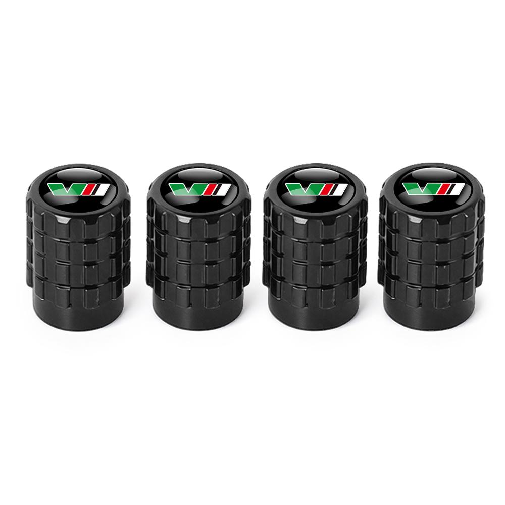 Vbjny0 Car Styling Metal Car Tire Valve Caps Dust Prevention Accessories For For Skoda Octavia MK2 MK3 A7 Fabia Karoq Kodiaq VII Rapid