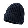 Unisex Wool Blend Beanie: Warm, Thick, Ear-Protective Knit Hat for Autumn and Winter Outdoor Wear