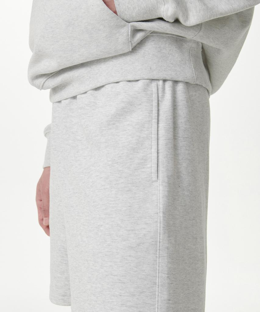 MUSINSA STANDARD [Cooltandard] Boxer Fit Sweat Shorts [Melange Light Grey]