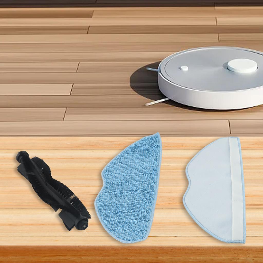 For Tefal For For X-Plorer Serie 75 S+ Robot Vacuum Cleaner Kits Roller Brush Mop Cloths Side Brushes Replacement Parts