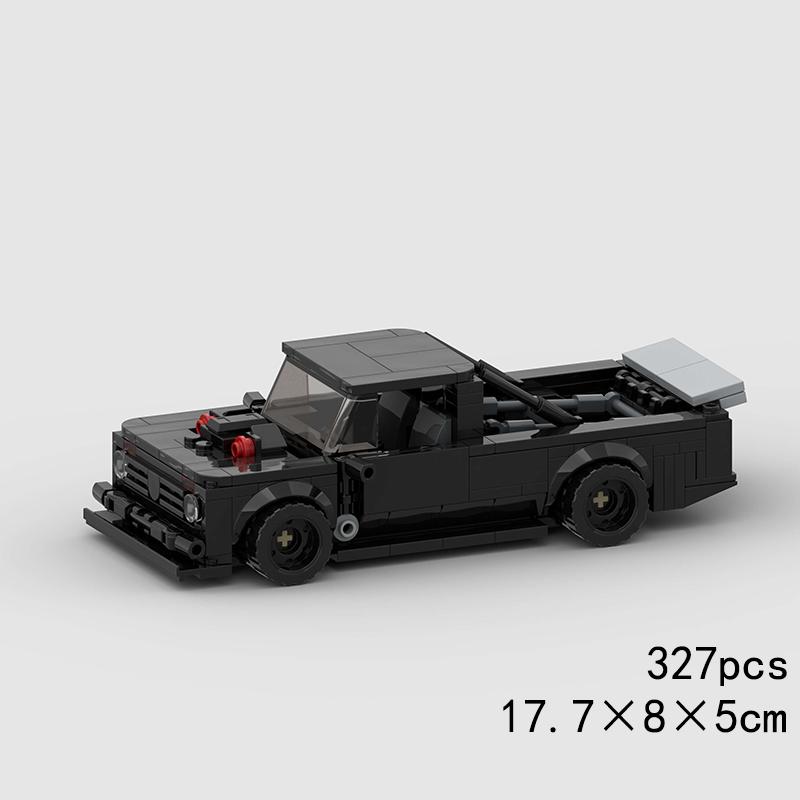 MOC Viteză Sport Super Mașină de Curse Model Blocuri de Construcție Pickup Poliție Cărămizi Vehicul de Curse de Oraș SUV Tehnic Raliu Sport Jucărie