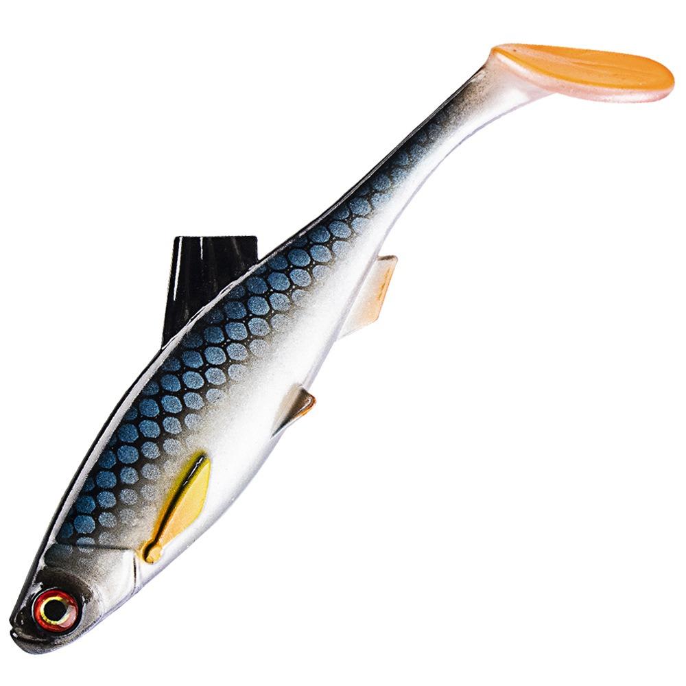 

Силиконовые приманки с Т-образным хвостом, 3D глаза, имитированная приманка, разноцветный искусственный свимбейт, рыбалка в море 4