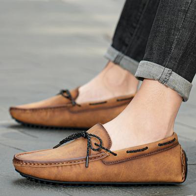 Scarpe Uomo di Alta Qualità Scarpe Casual in Pelle Mocassini Lusso Slip-on Scarpe Piatte Comode Scarpe da Guida Loafers da Uomo Cucitura Artigianale