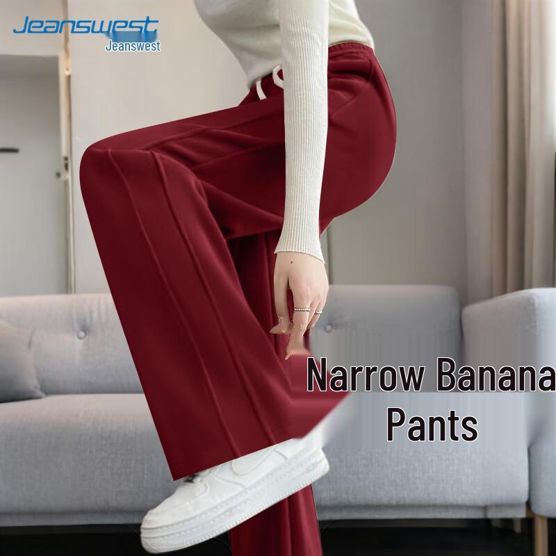 

Jeanswest Women s Petite High-Waist Wide-Leg Pants XL