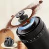 Home Coffee Grinder Portable Electric Coffee Grinder with Cleaning Brush Travel/Camping/Home/Office Dedicated Espresso Grinder
