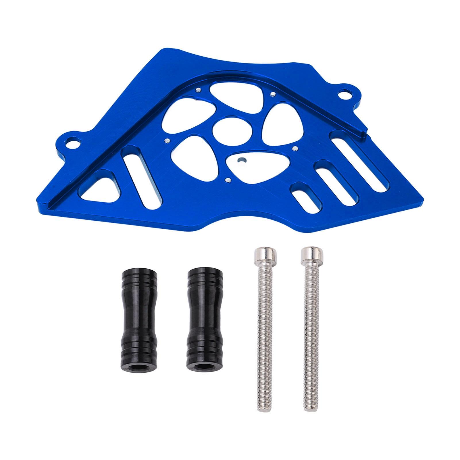 Motor Tandwiel Ketting Beschermplaat Voorzijde Oxidatie Aluminiumlegering Vervanging voor Xl250 2011‑2014 Blue