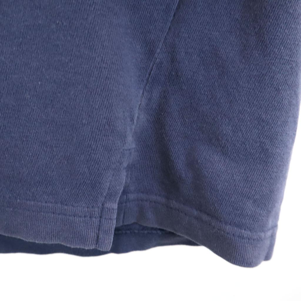 Reebok 90s Old Short Sleeve V Neck T-shirt S Blue Men's Used