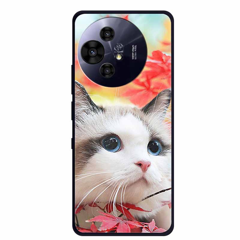 Coque For TCL 50 Pro NxtPaper 5G Case Shockproof Black Silicone Soft TPU Back Cover For TCL 50 Pro NxtPaper Phone Case Cartoon