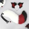 Handmade Fox Ear Headband Tail Set Cosplay Costume Accessories Comic Con Anime Fans