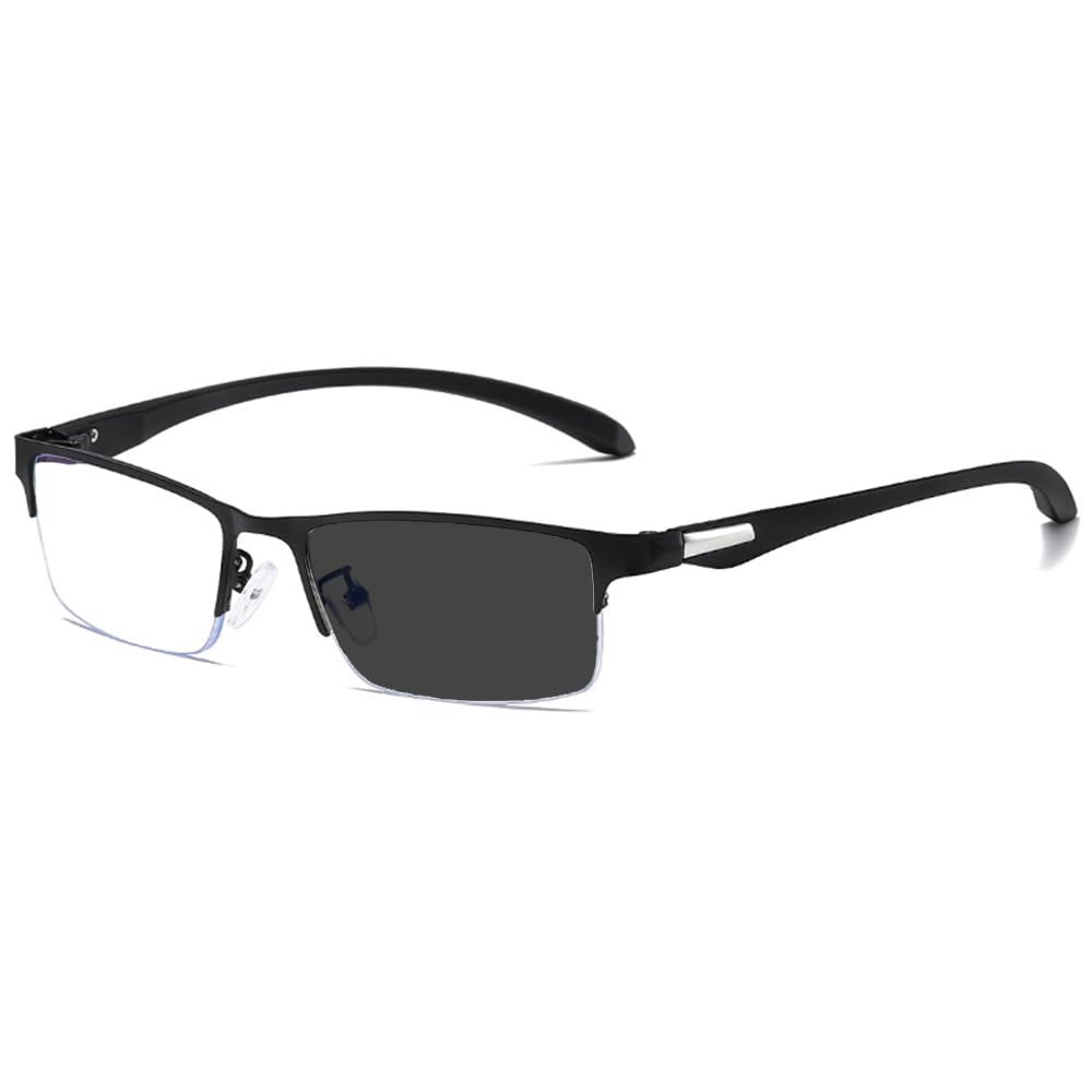 

Синий свет Cut PC Color Ultra Fashion Computer No Прозрачный Half B1256 [FEISEDY] Очки, Изменение, Фотохромные, Легкие, Очки, Очки, чёрный