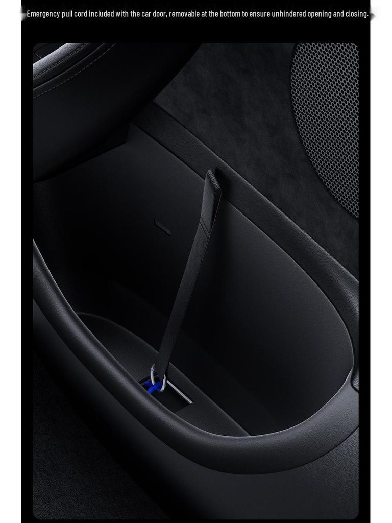BJBT TPE Storage Box for Tesla Model Y/Y Door Slots - Refreshed Version 3 Interior Accessory
