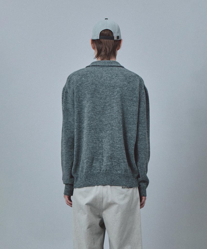 REST&RECREATION Cotton Coloration Logo Cap - Gray