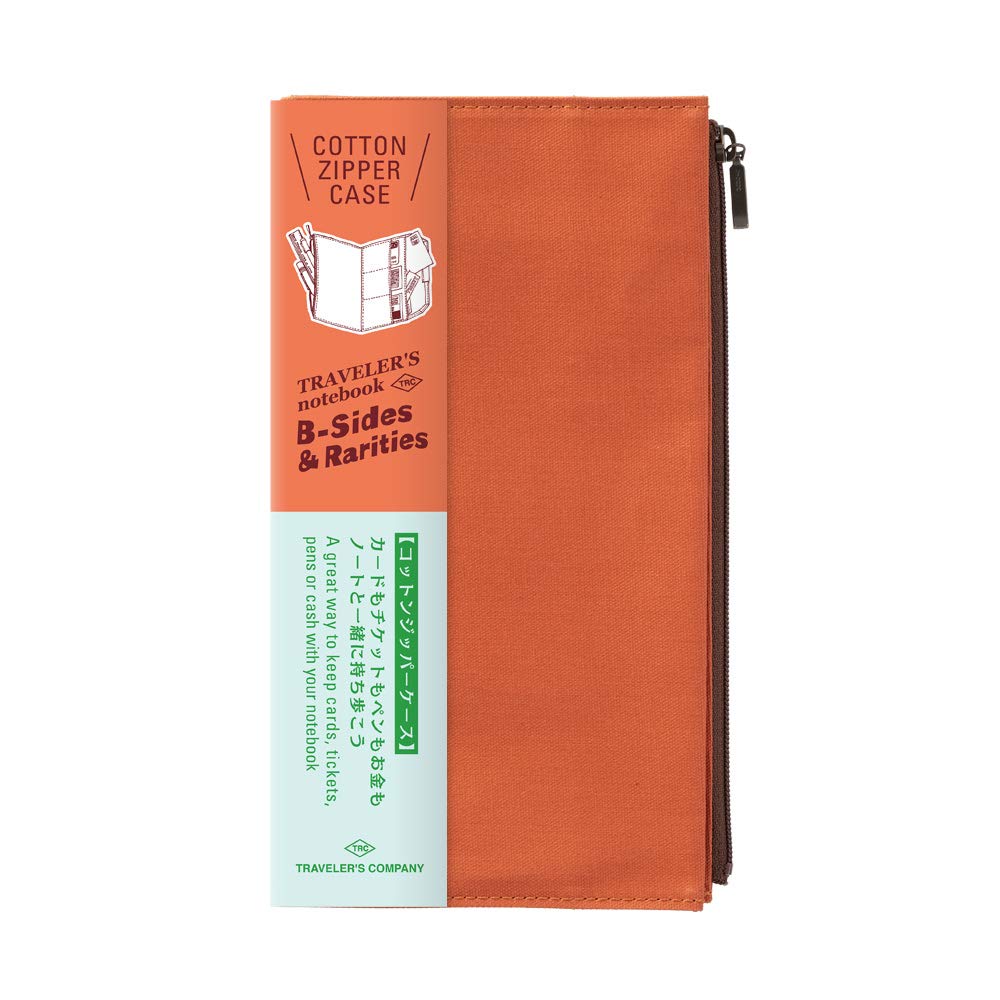 

DESIGNPHIL MIDORI Travelers Company Note Limited хлопковый чехол на молнии оранжевый стандартного размера 14435006 оранжевый