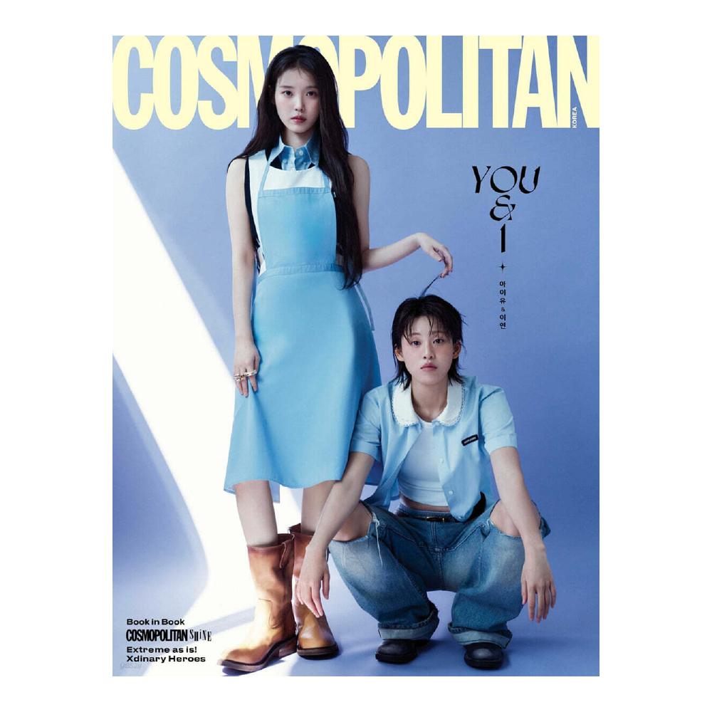 Pre-order COSMOPOLITAN Magazine May 2026 IU & LEE YEON Cover