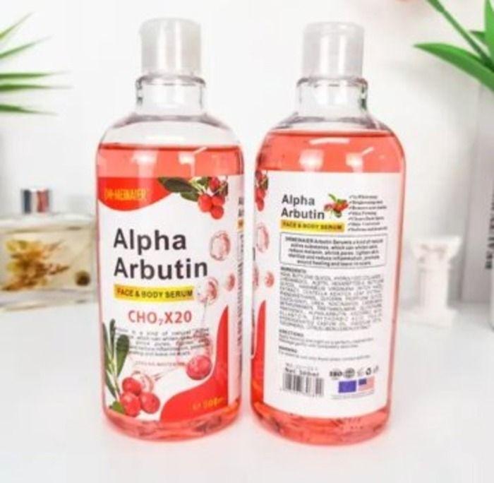 Sérum Visage - Alpha Arbutin - 500ml - Vitamine C - AHA - Hydratant