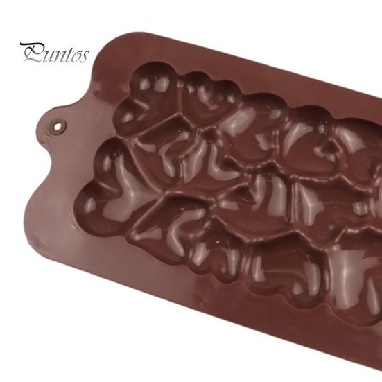 Silikonové formy na čokoládu Snadno se uvolňující textury srdce Formy na tyčinky pro domácí výrobu čokoládových tyčinek Keto bomby Energetické proteinové tyčinky