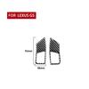 2Pcs Carbon Fiber Steering Wheel Button Cover Trim For Lexus GS300/350/430/450h