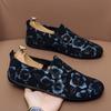 Herren Beliebte Bohnenschuhe Ein Fuß Faule Schuhe Vielseitig Atmungsaktiv Lässig Fahren Stoffschuhe Streetstyle Blumenmuster 2025