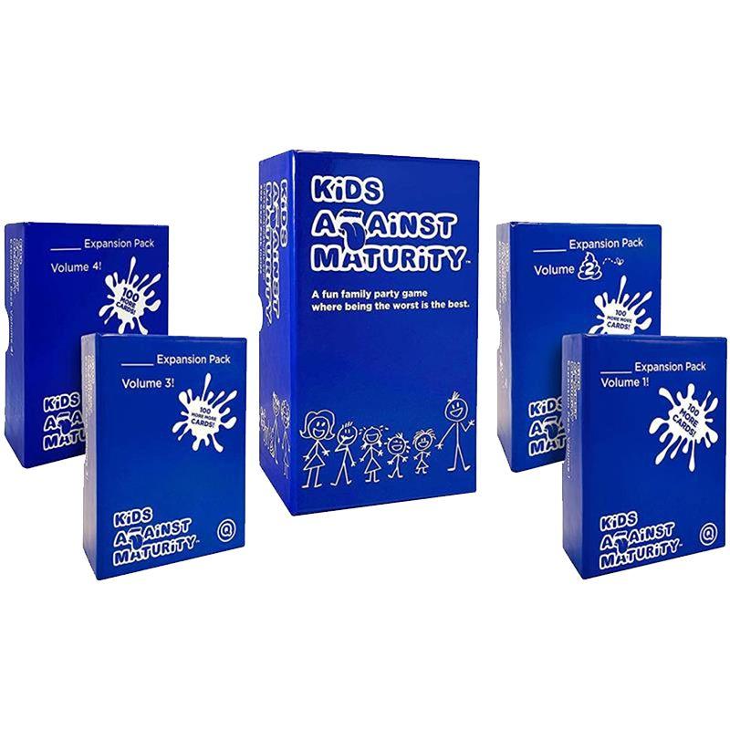 Fun-filled Kids Against Maturity Card Game For Friends And Family Parties