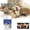 Pet tooth powder cleans teeth while refreshing breath, making interaction with furry children closer