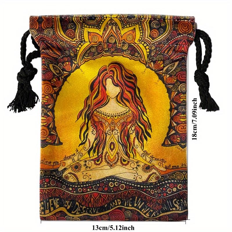 Velvet Storage Bag Dice Storage Bag Drawstring Tarot Card Holder Bag Jewelry Pouch Enthusiasts Hand Gift Bags 1390₽