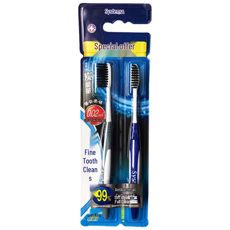 

Lion Charcoal Energy Soft Bristle Toothbrush