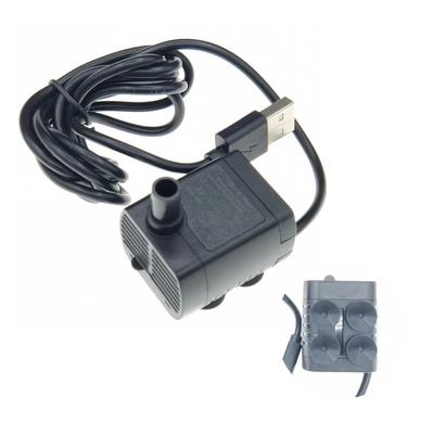 5V USB 200L/h Mini Water Pump Tank Fountain Aquarium Filter Low Noise Brushless Motor Submersible