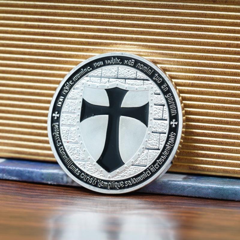 Pontifical Expeditionary Force Knights Templar Medal European Knights Fans Collection Crafts,Christmas Gift, Stocking Stuffers, Valentine's Day Gift