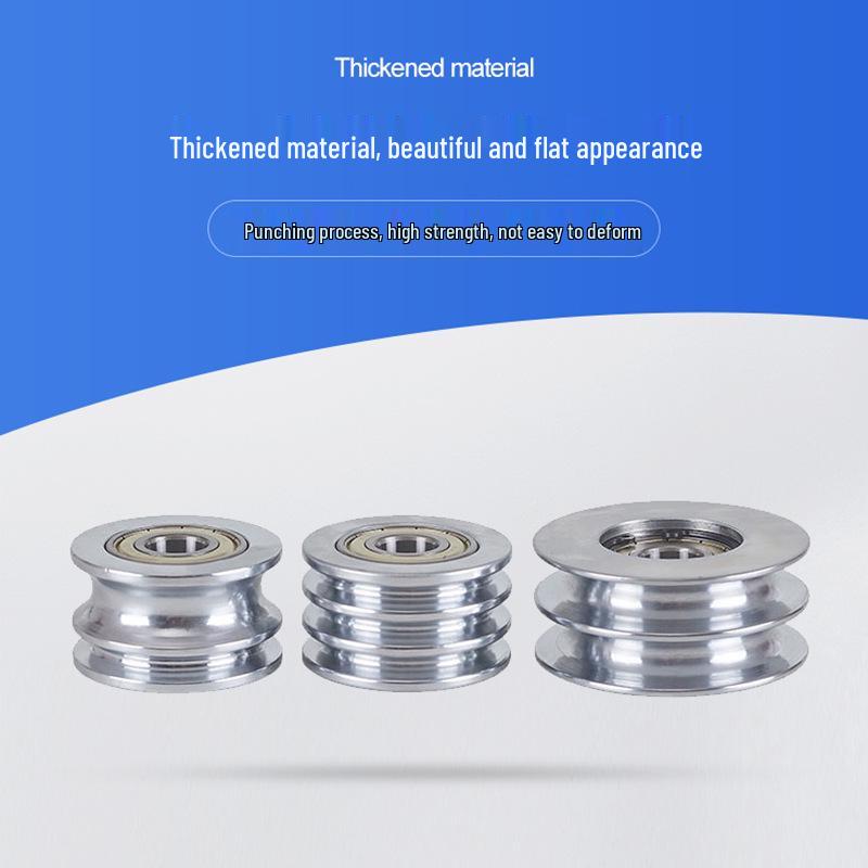 Double/Triple-Groove Steel Wire & Cable Extrusion Guide Wheel