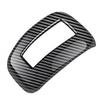 1x ABS Carbon Fiber Pattern Gear Shift Knob Trim For Mitsubishi Outlander +