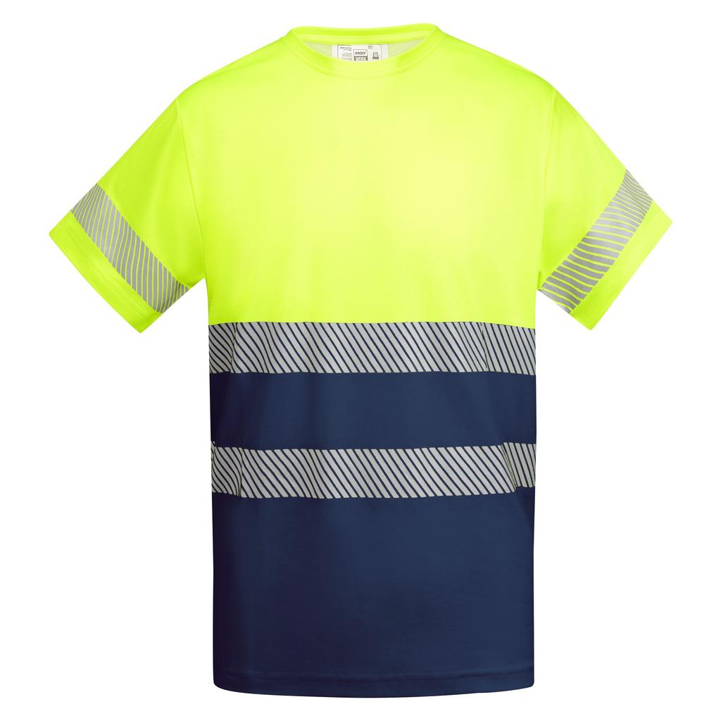 Roly Workwear Unisex Adult Tauri Hi-Vis T-Shirt