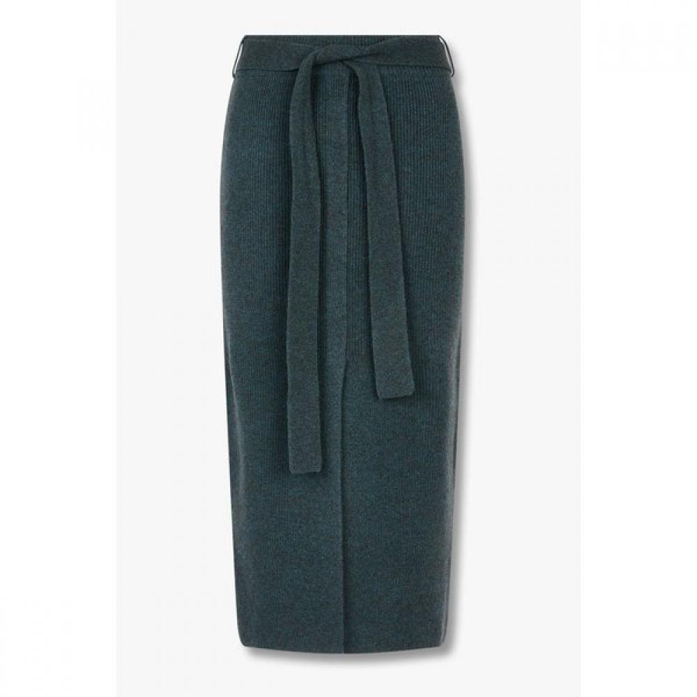 

Emporio Armani 25 F W Women Belted Slit Knit Skirt A525307502 44