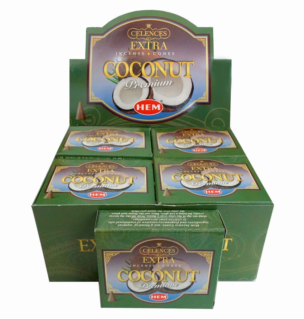 HEM Corn Incense Extra Coconut 12-Pack