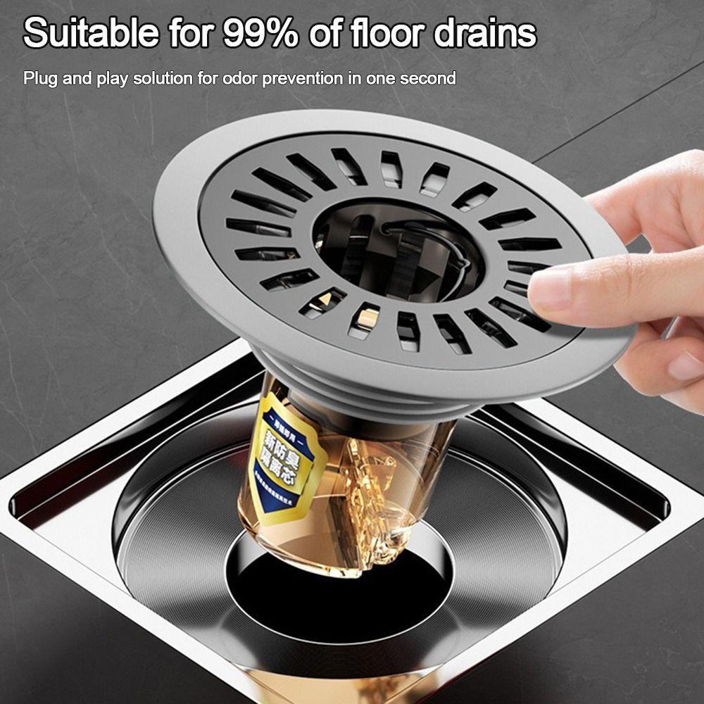 Insect Proof Removable Seal Stopper Stainless Steel Basin Drain Filter  Water Drain Supplies