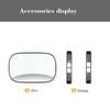 Portable Car Sun visor Makeup Mirror Car Interior Sun-Shading HD Cosmetic Mirror Auto Vanity Mirror Car Styling