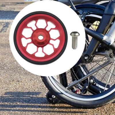 Easy Wheel for Folding Bike Easywheel High Strength Rolling Electric Bicycle