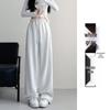 2024 Autumn Women's Off-White American-Style Wide-Leg Cuffed Joggers
