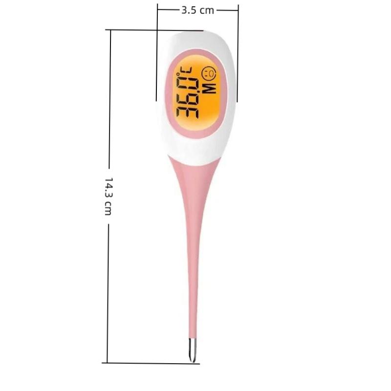 Fast 8S Thermometer For Fever Digital Infrared Basal Body Thermometer Oral Armpit Rectal Temperature Led Display