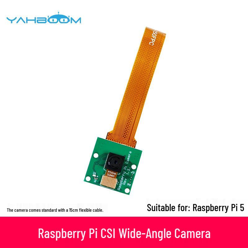 Raspberry Pi 5th Gen 5MP Wide-Angle Camera OV5647 Module with Acrylic Case