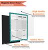 Inkdotpot Magnetic  Whiteboard Chore Chart Chore  Chart For  Refrigerator  - Dry Erase Behavior Chart For Kids