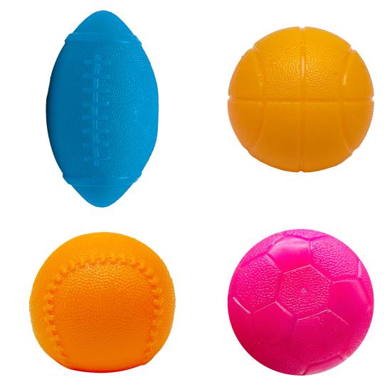 Yousheng Sports Ball Stress Relief Toy Mini Basketball Tennis Football Soccer Squeeze Fidget Toy Kids Adults Decompression Stress Ball Sports Lover