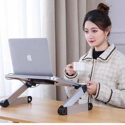 Adjustable Foldable Laptop Stand for Desk and Bed