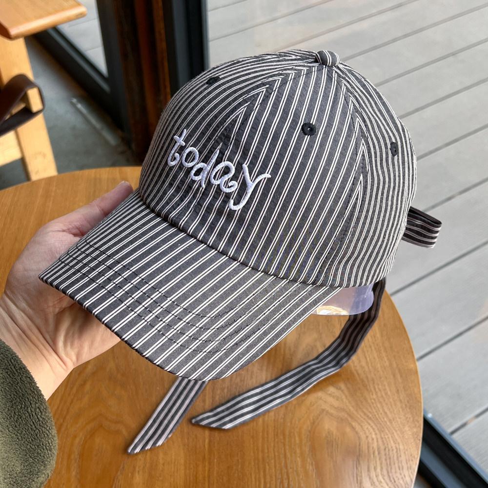 Cotton Embroidered Baseball Cap With Adjustable Strap For Summer Sun Protection