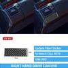 Carbon Fiber Car Interior Accessories Center Console Dashboard Gear Full Set Tuning Stickers For Mercedes W210 E Class 1996-2002
